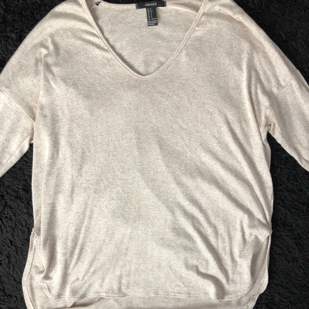 Taupe High Low Top